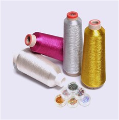 Metallic Yarn & Glitter Powder